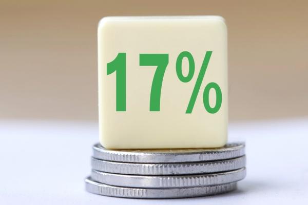 Ключевая ставка снижена до 17%