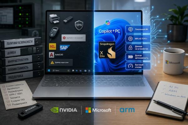 Новая эра ПК или старая боль Windows on Arm